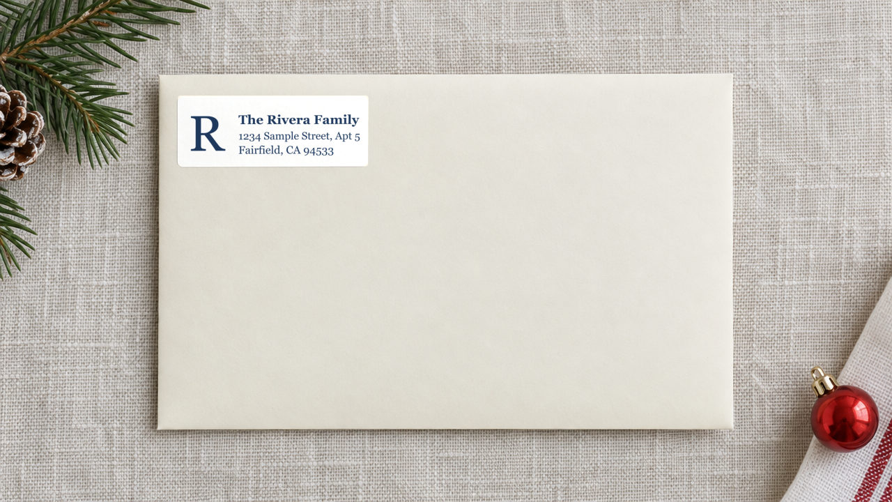 Address labels