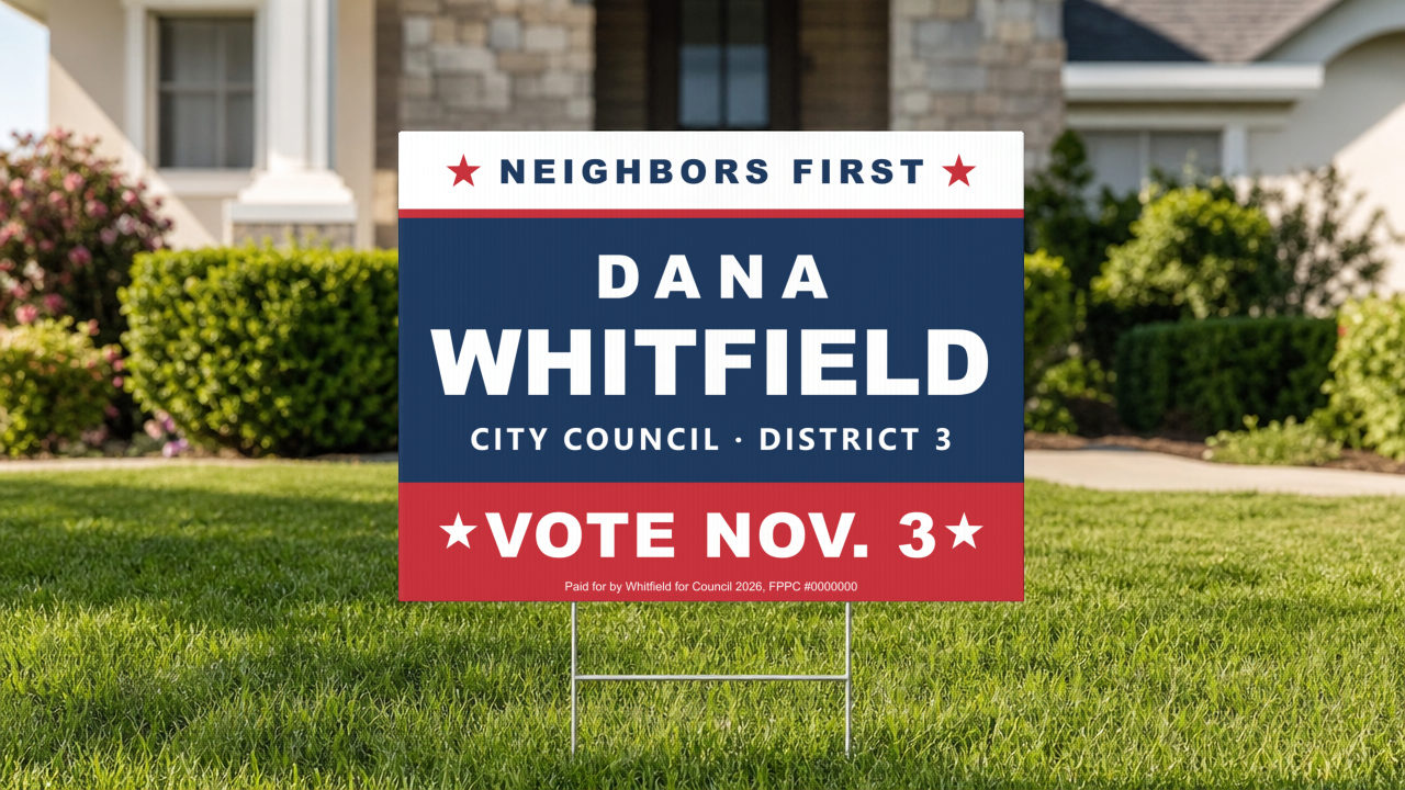 Yard signs